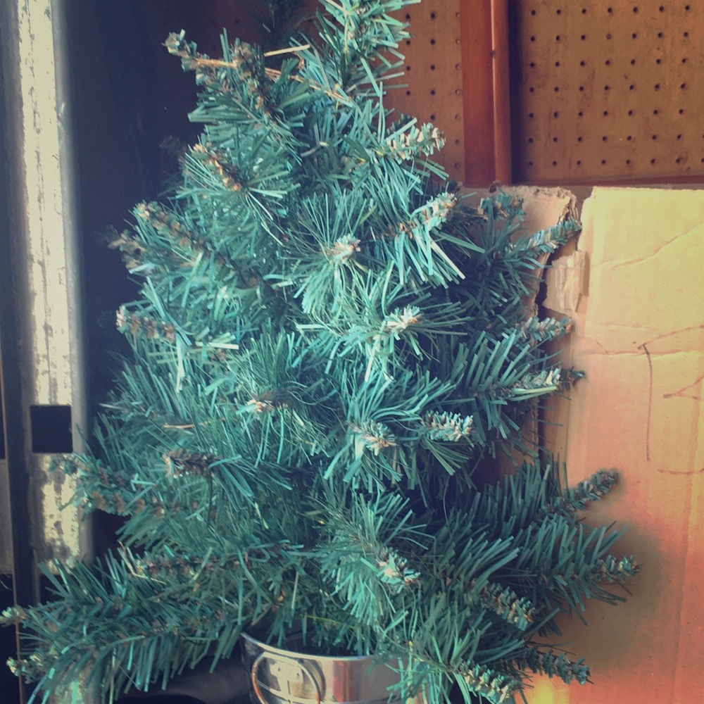 Fake Christmas tree